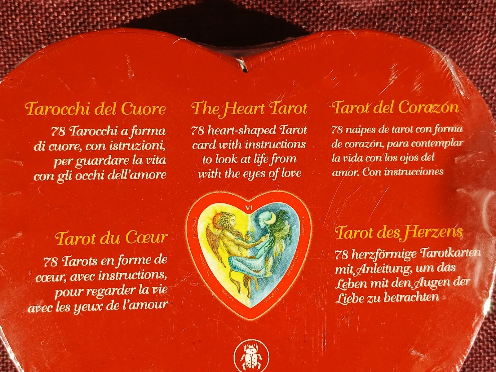 Heart Tarot Collection Tarot Deck Created by Maria Distefano Rare 2009