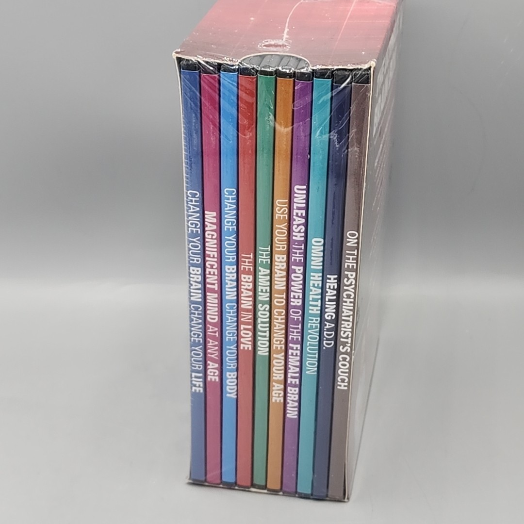The Ultimate Brain Box X – 10 DVDs Brand New Sealed by Daniel G. Amen
