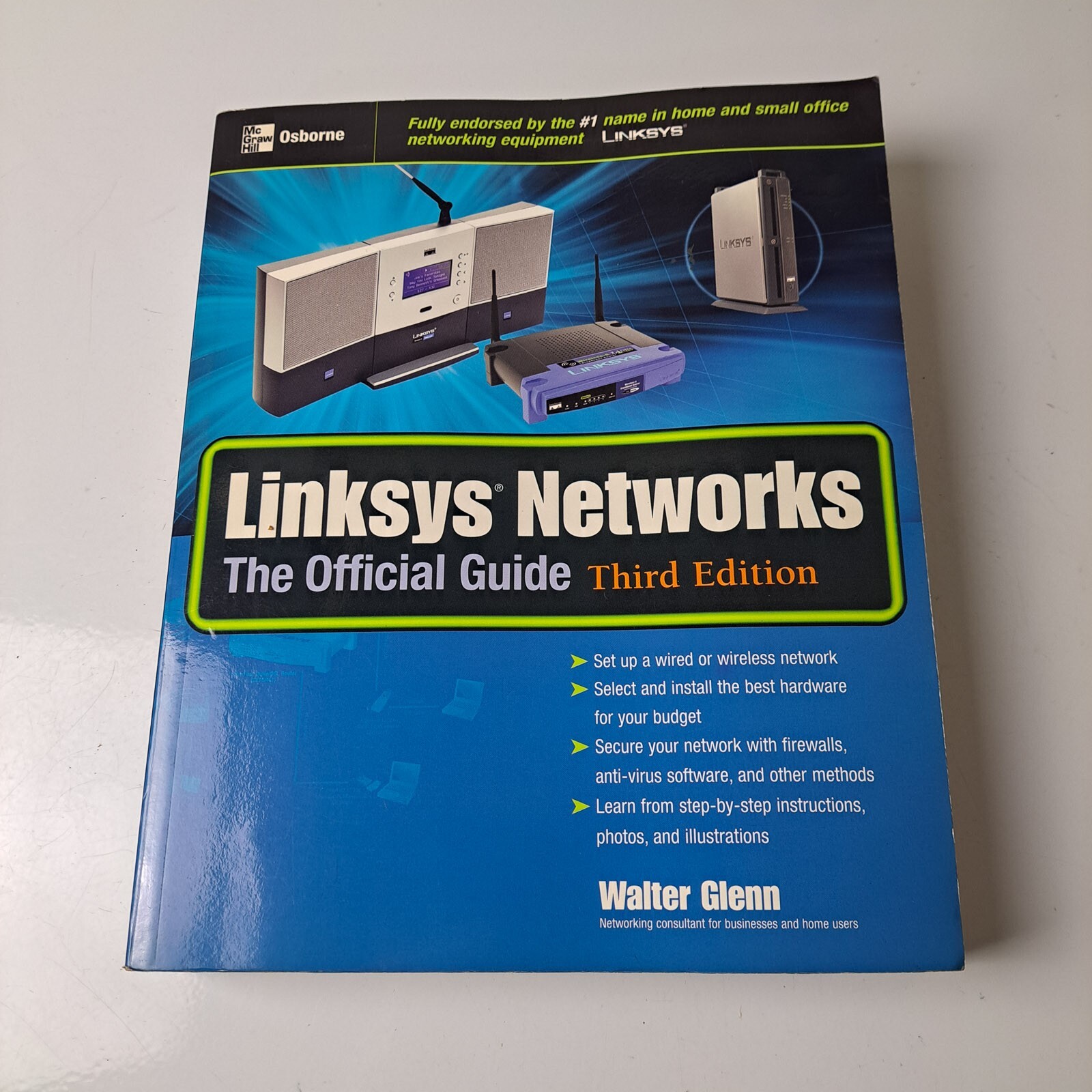 Tech Book Linksys Networks Official Guide Third Edition Walter Glenn Home Office