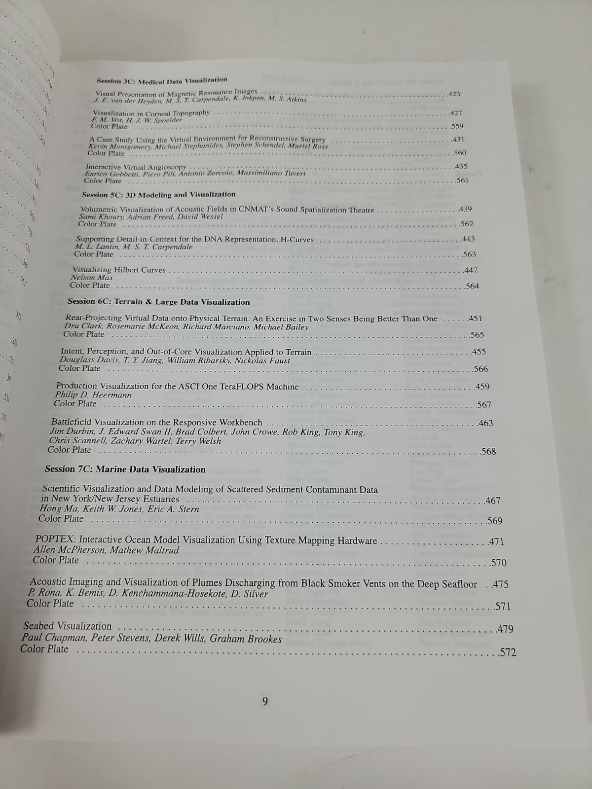 IEEE Visualization ’98: Proceedings