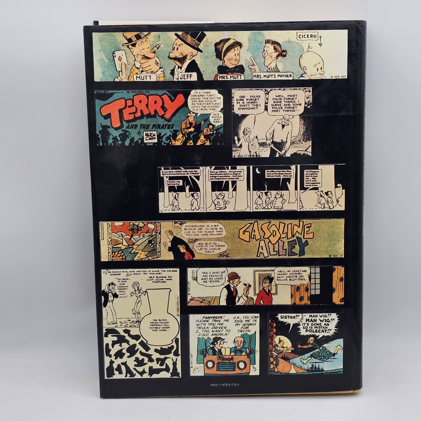 The Smithsonian Collection Of Newspaper Comics 1977 Hardcover Book Blackbeard
