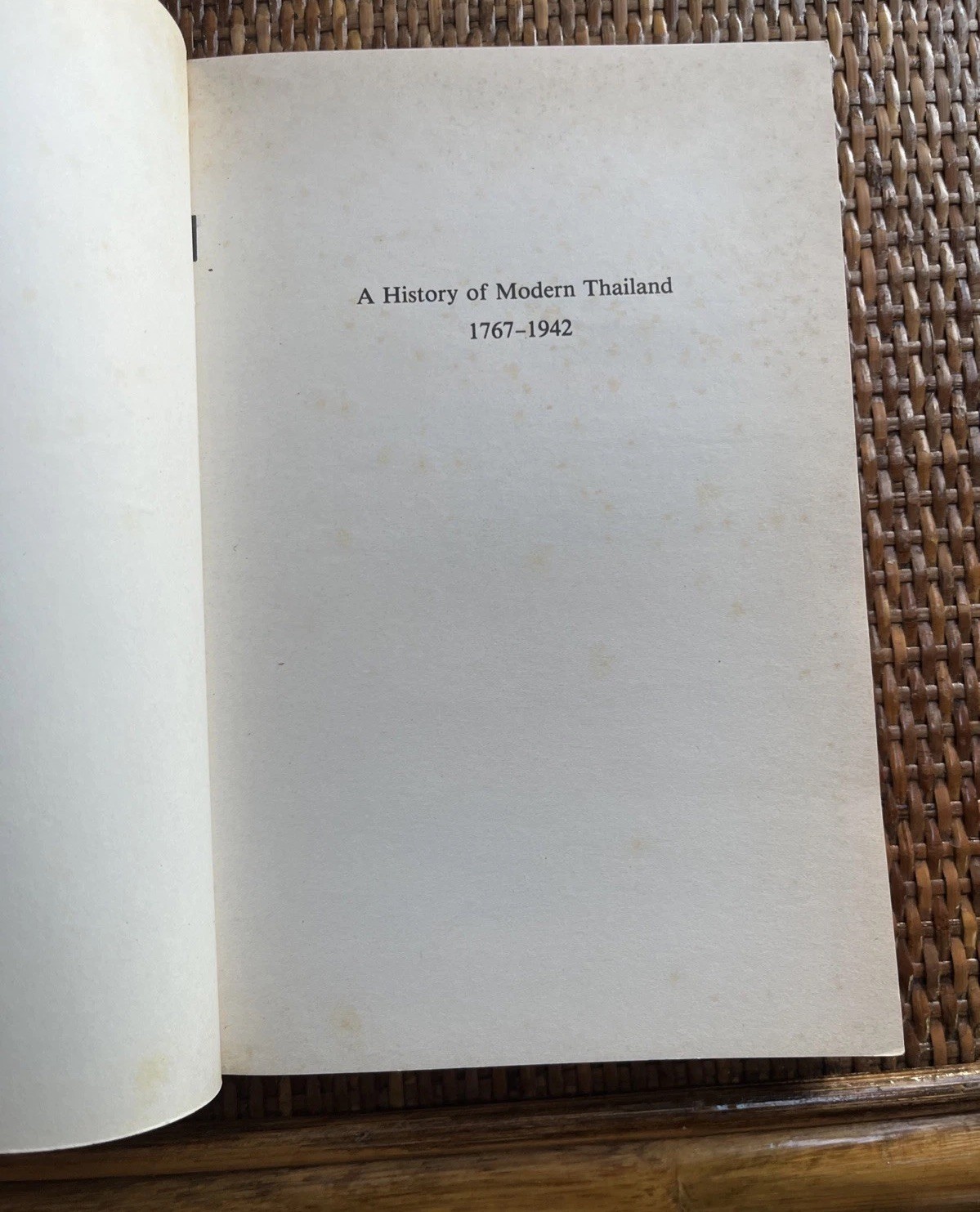 A History of Modern Thailand, 1767-1942 – BJ Terwiel – Paperback