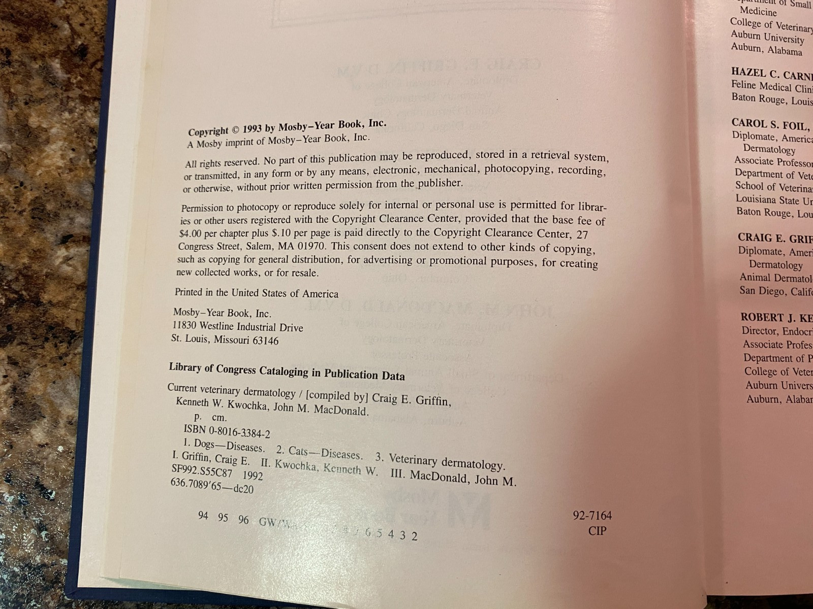 Current Veterinary Dermatology: The Science and Art of Therapy
