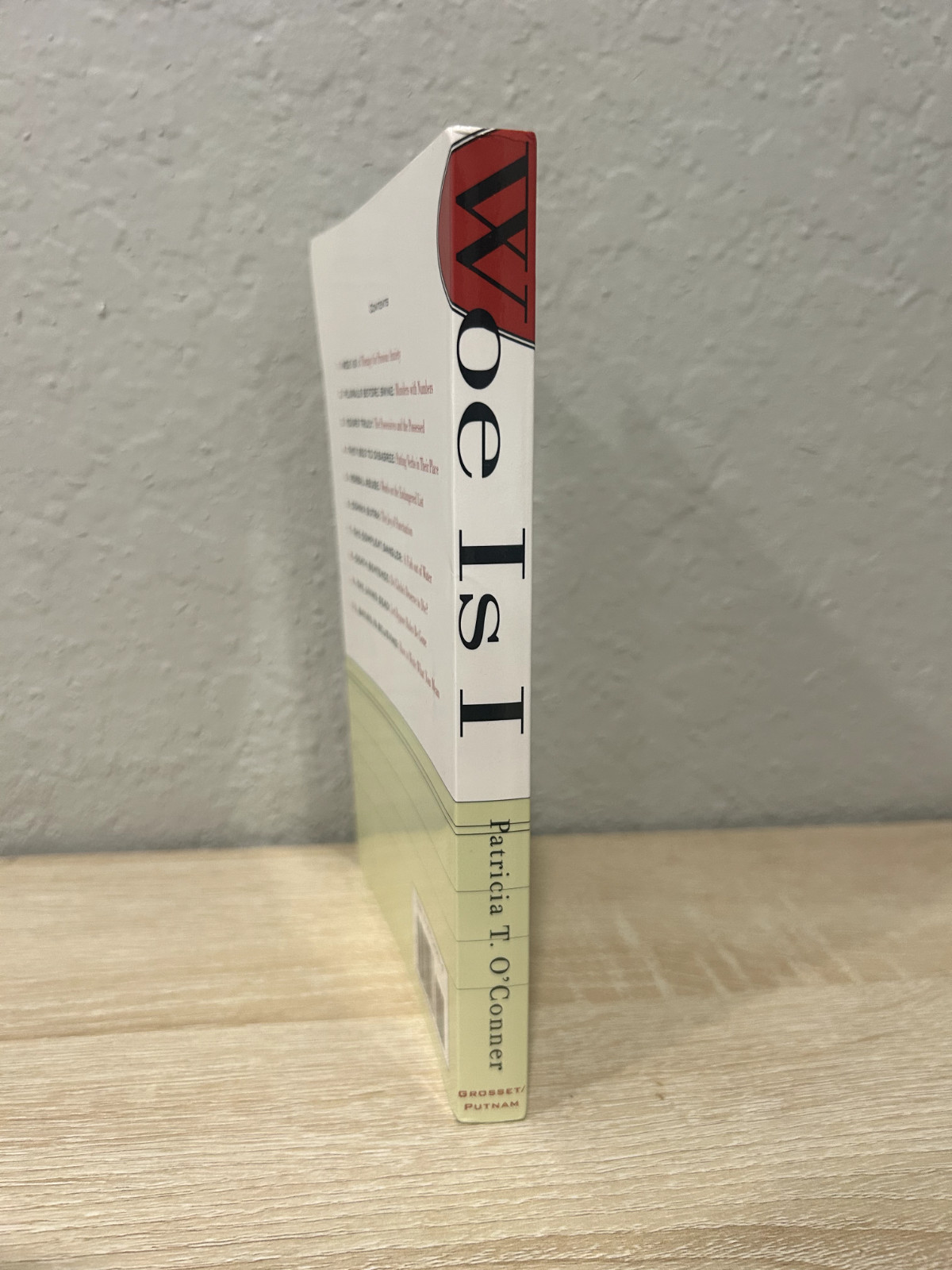 Woe Is I: The Grammarphobe’s Guide to Better English in Plain English Softcover