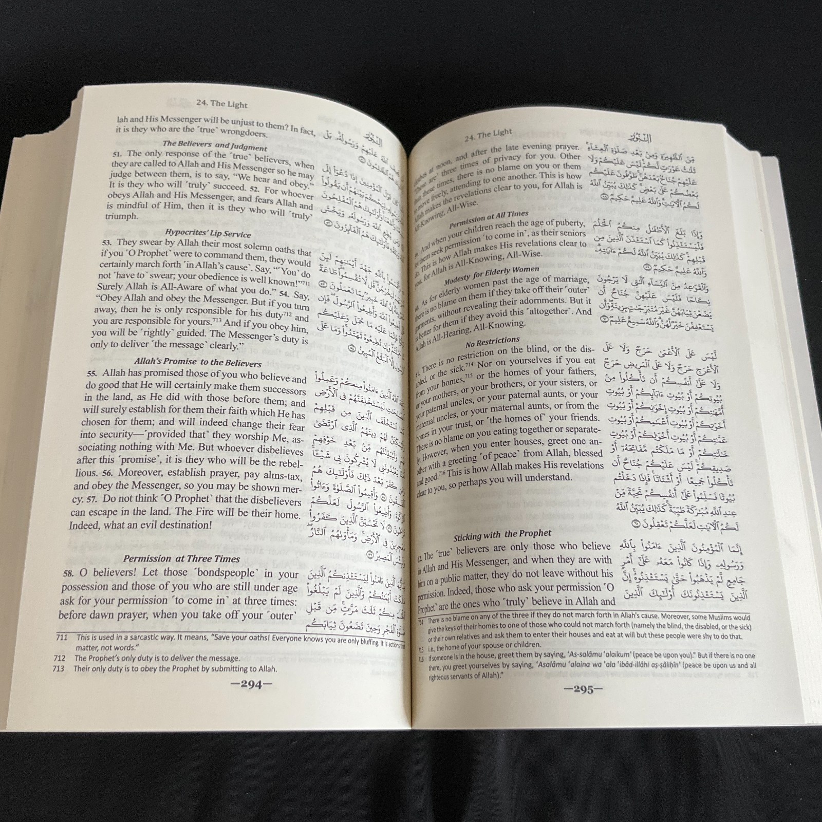 The Clear Quran with Arabic Text – Softcover 5.5 x 8.8 x 1″