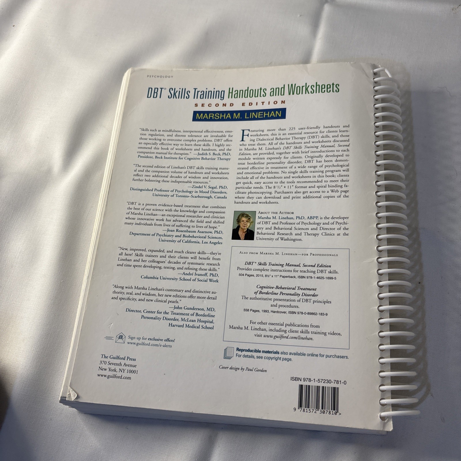 DBT Skills Training Handouts and Worksheets by Marsha M. Linehan 2014