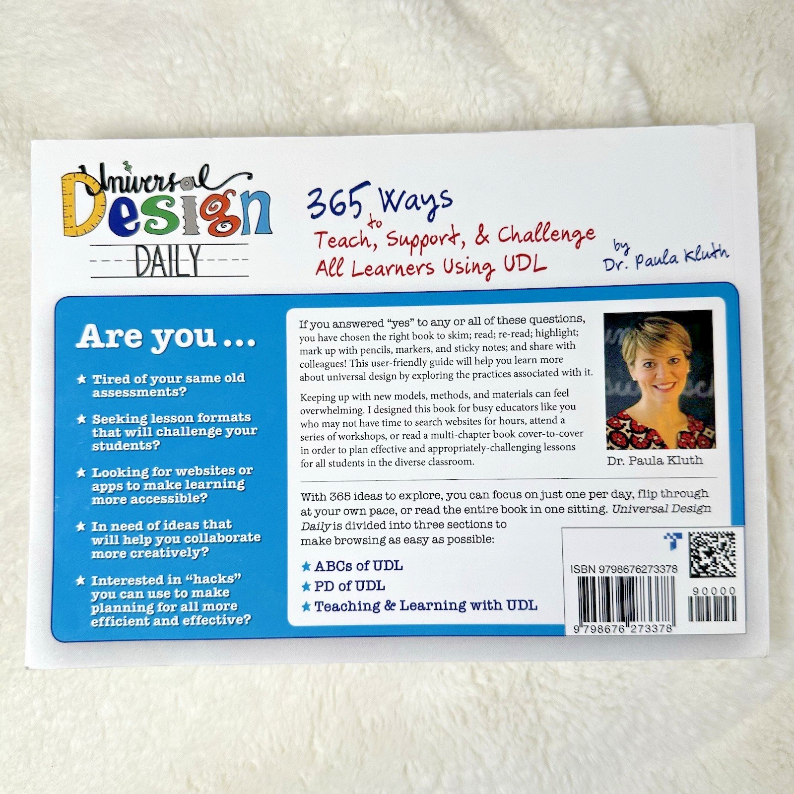 Universal Design Daily: 365 Ways to Teach, Support Using UDL 2nd Ed, Paula Kluth