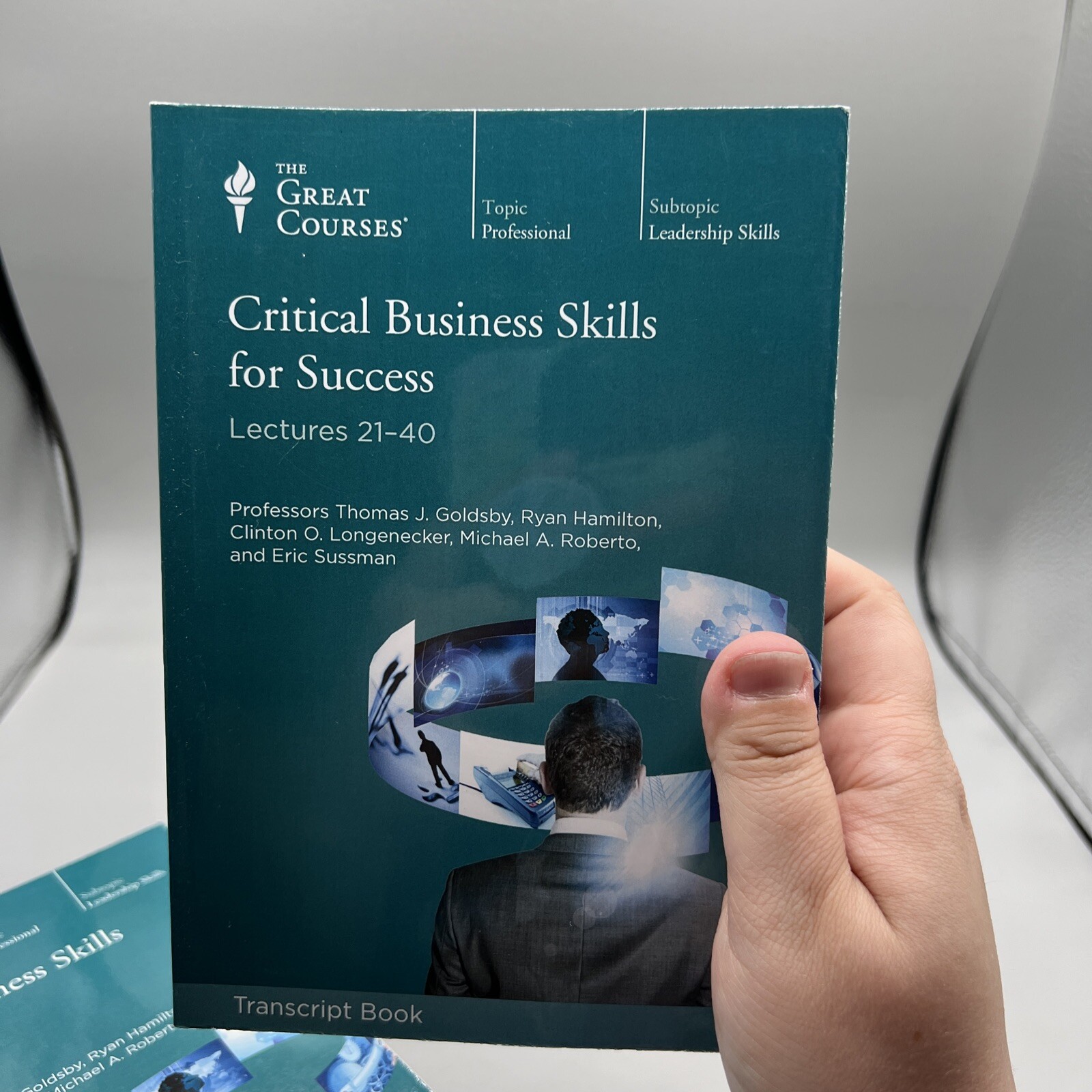 Great Courses Critical Business Skills, Guidebook, 3 Lecture Books, 4 DVD’s
