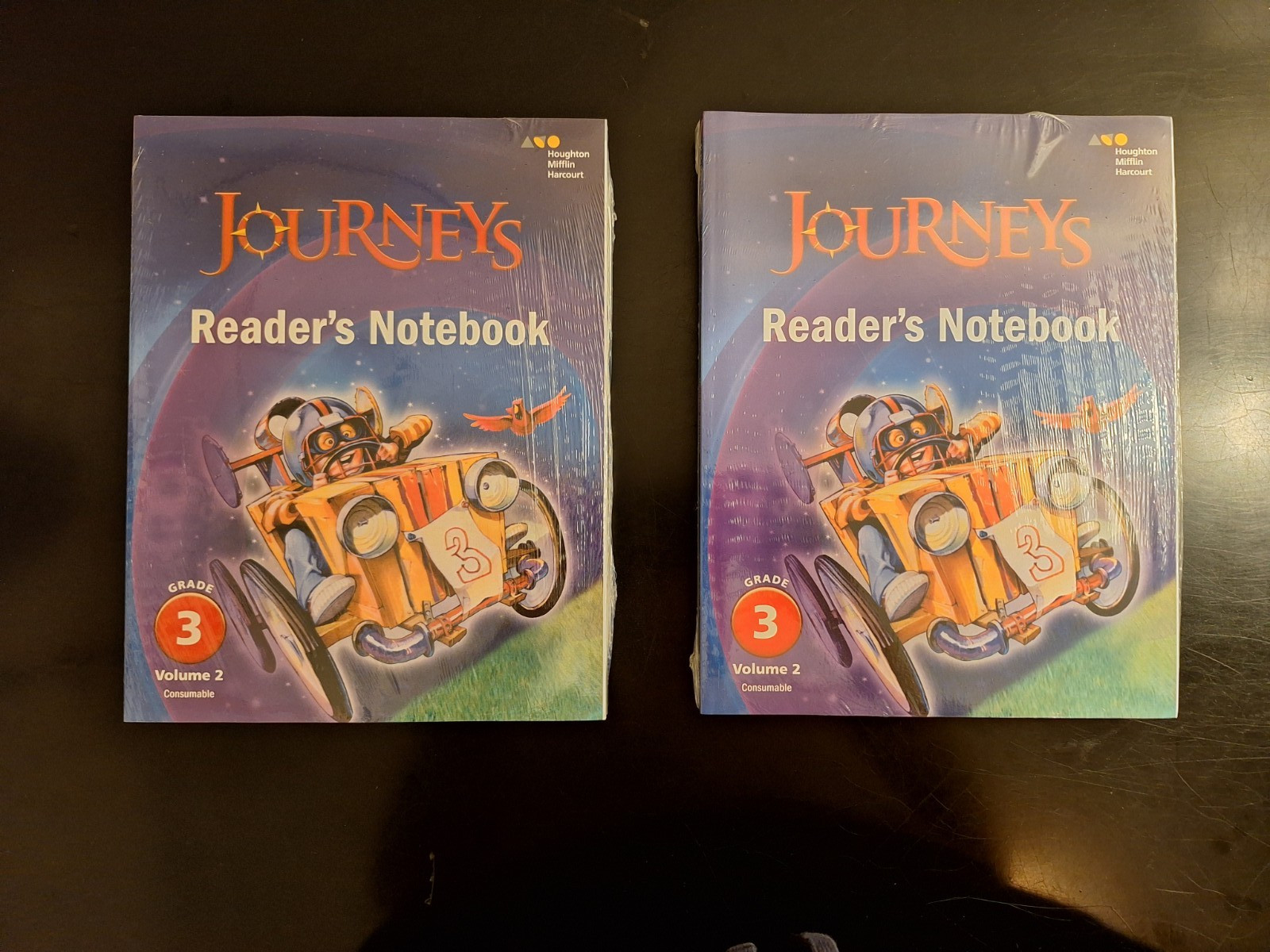 (2 sets) Journeys Reader’s Notebook Grade 3 Volume 1 & Volume 2 FACTORY SEALED