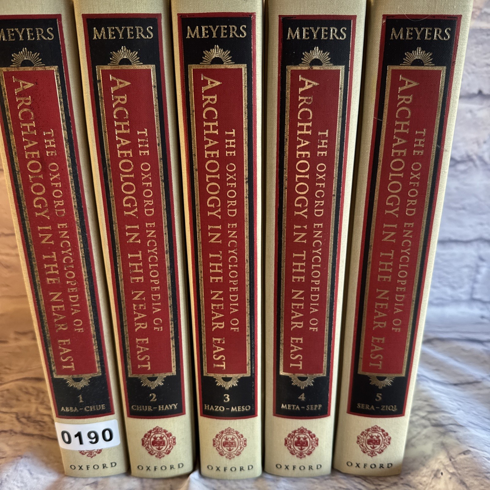 Oxford Encyclopedia of Archaeology in the Near East – Complete Set