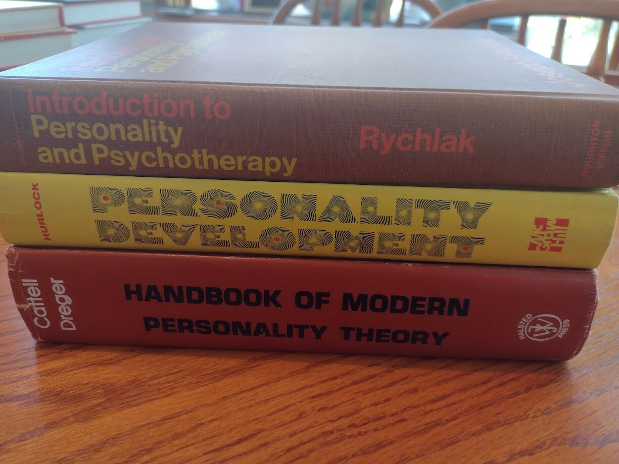 Experimental Psychology Theory Cognitive Personality Textbooks Lot of 3 Books #3