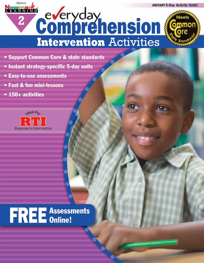 Newmark Learning Grade 2 Everyday Comprehension Intervention Activities Aid …