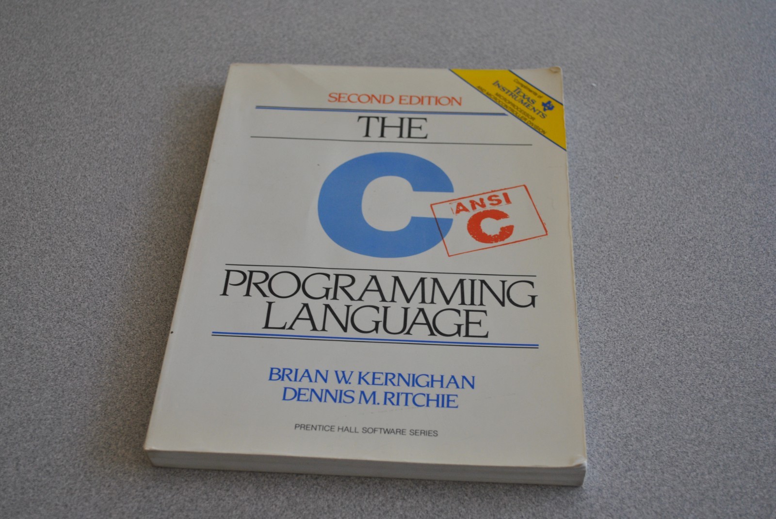 C Programming Language by Dennis M. Ritchie and Brian W. Kernighan (1988,…
