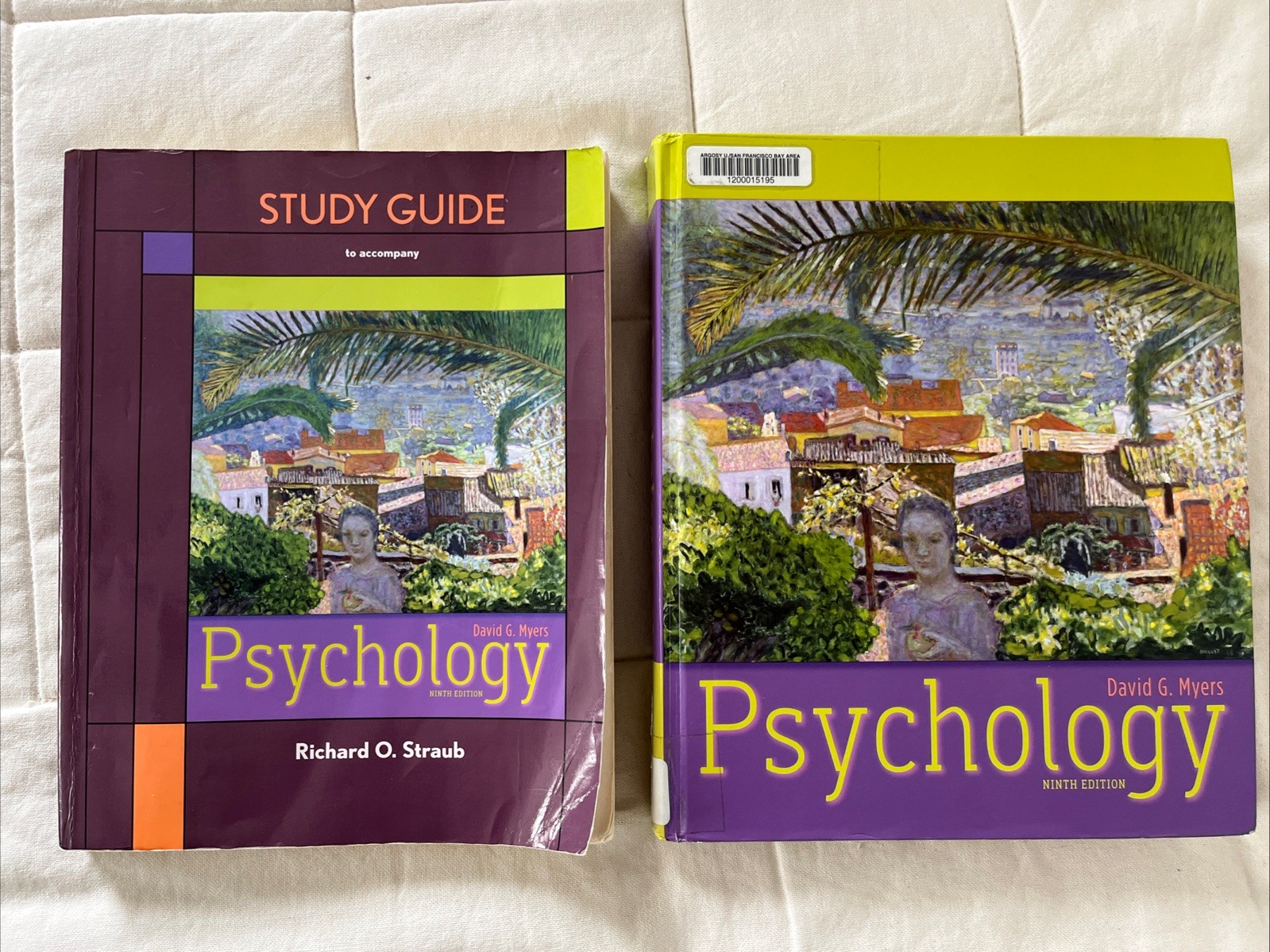 Psychology by David G. Myers (2009, Hardcover) and Study Guide (2010, Paperback)