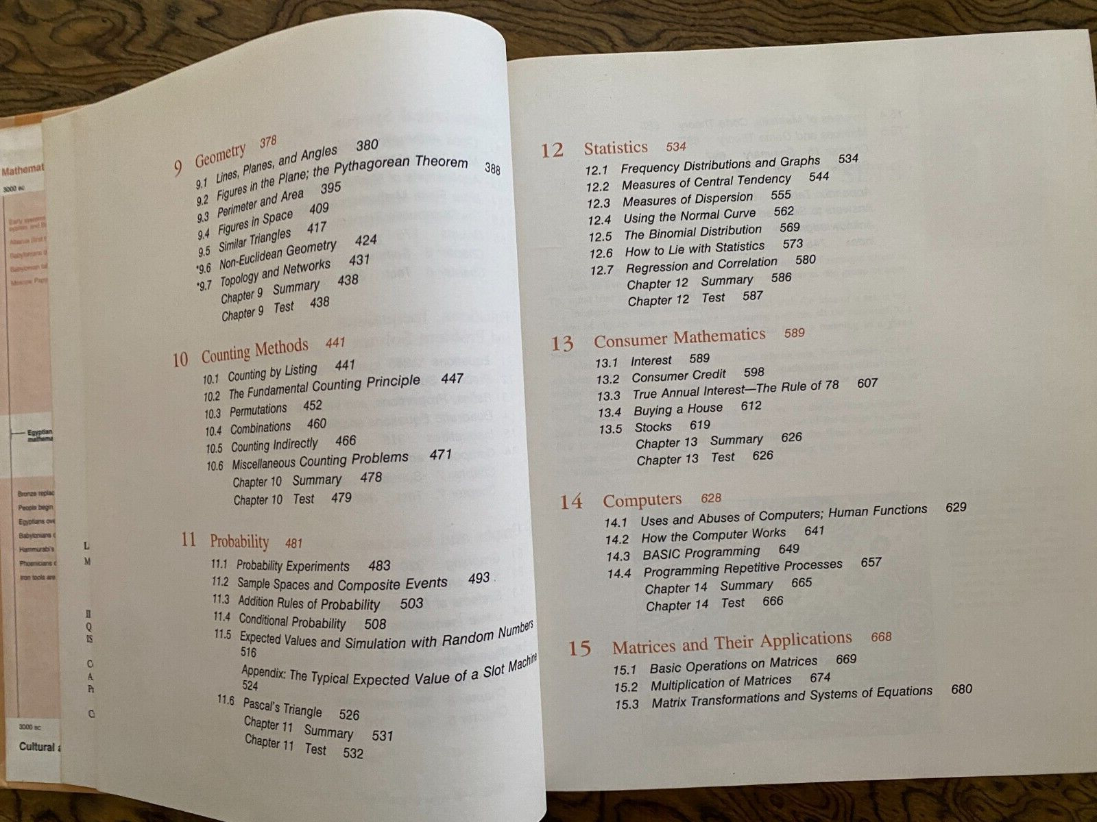 Mathematical Ideas by Charles D. Miller and Vern E. Heeren (1986, Hardcover)