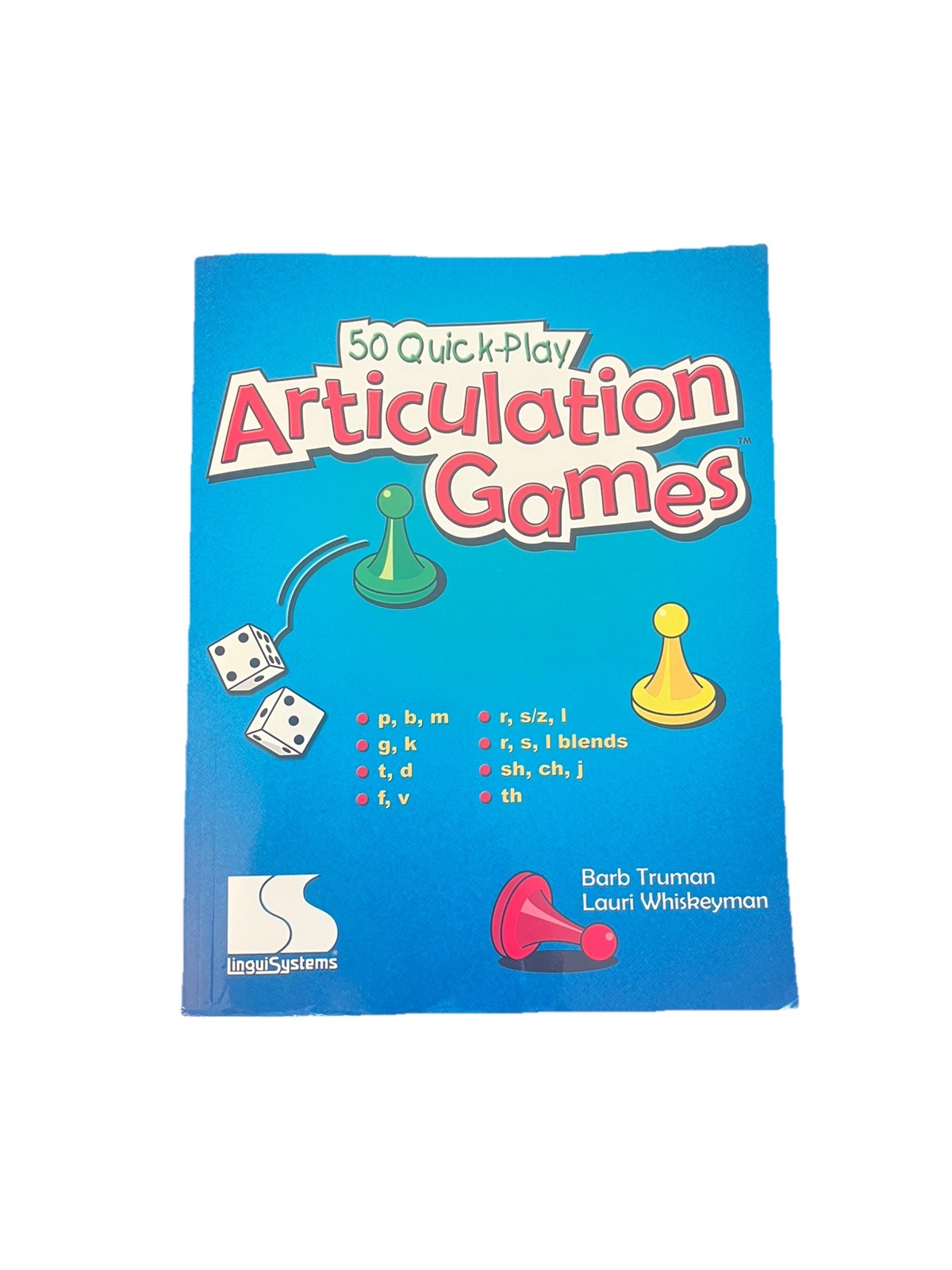 50 Quick-Play Articulation Games Lingui Systems Speech Therapy Resource