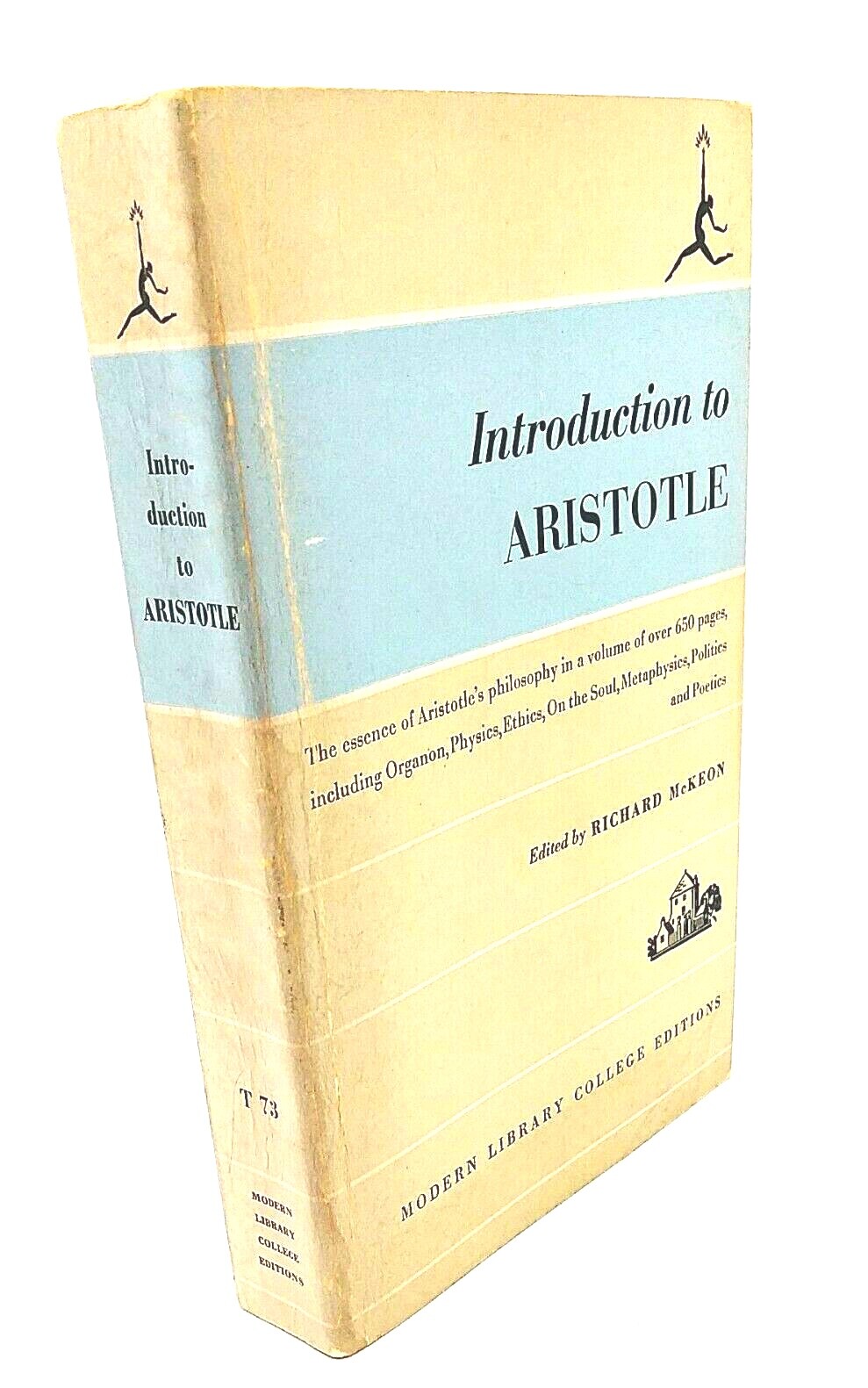 Introduction to Aristotle Richard McKeon SIGNED 1947 Collectible PB