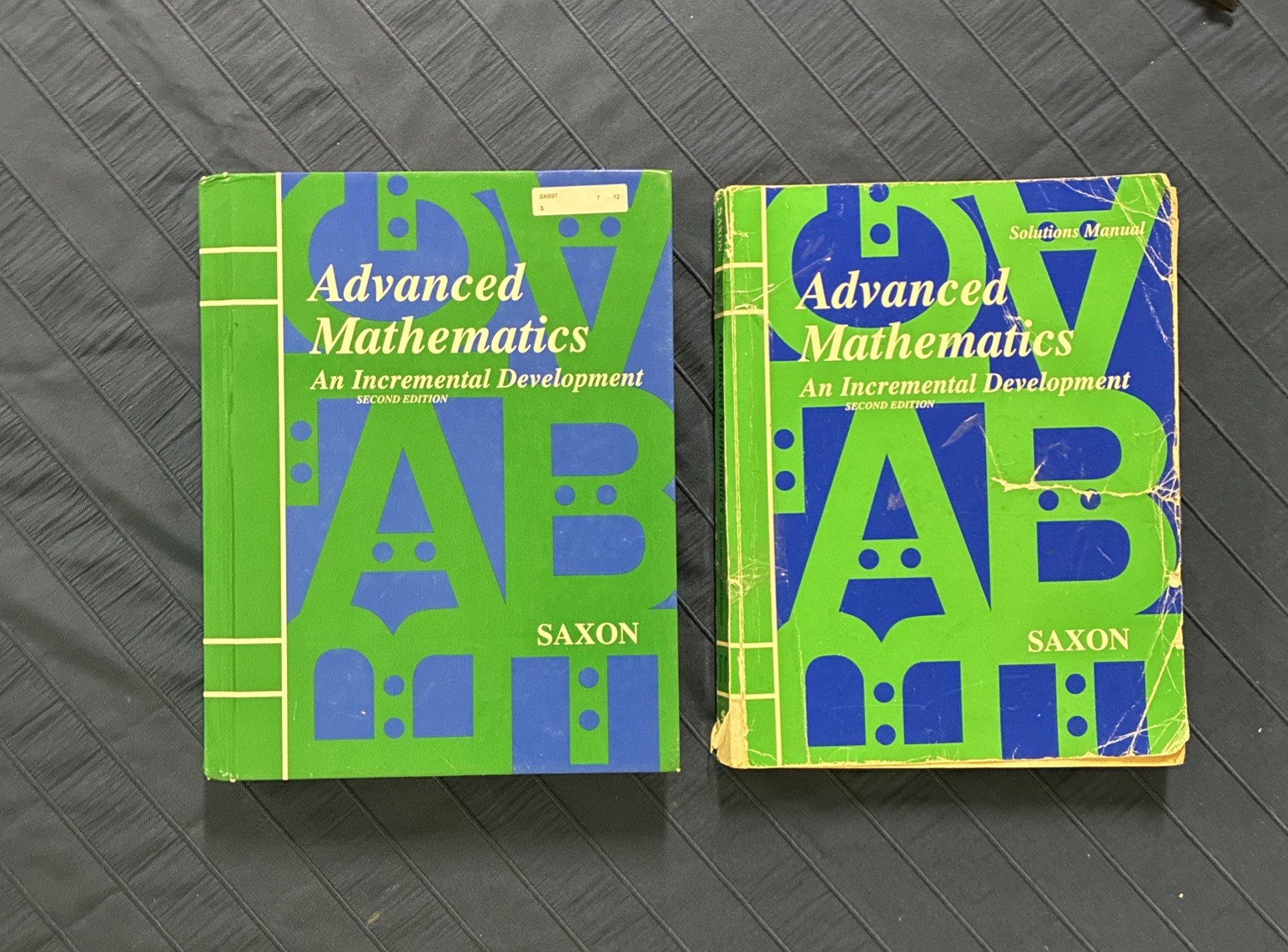 Saxon Advanced Mathematics Textbook and Solutions Manual – Second Edition