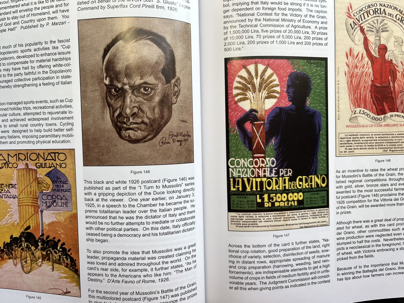 Nazi Germany & Fascist Italy Propaganda Postcards Art Book