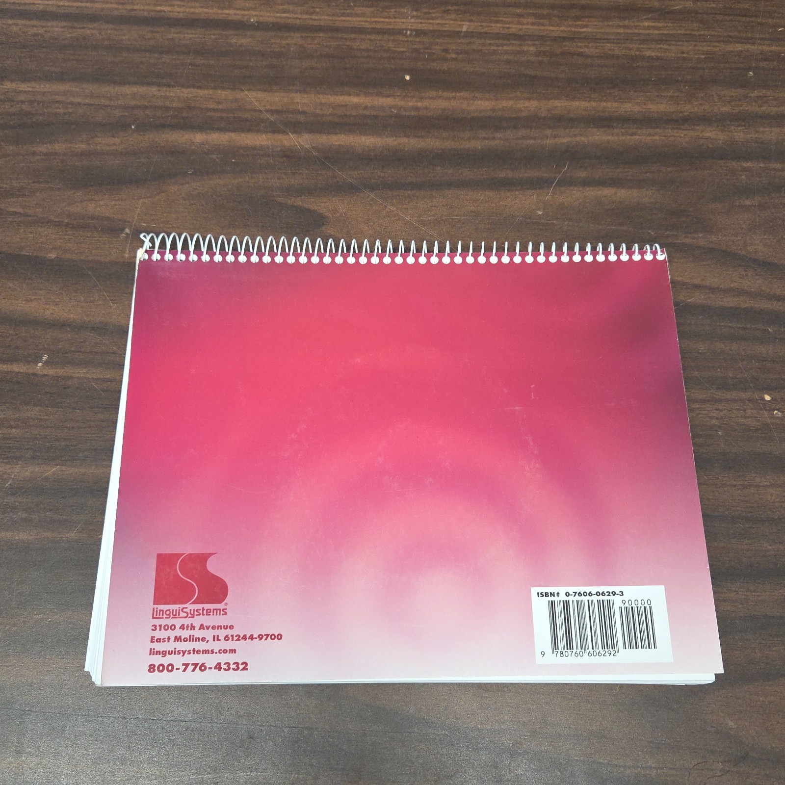Functional Vocabulary for Adolescents & Adults – Spiral Bound Never Used
