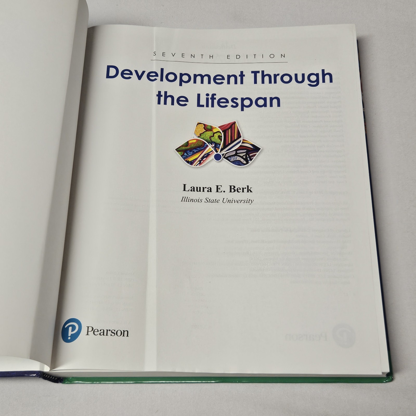 Development Through the Lifespan by Laura Berk Seventh Edition (Hardcover)