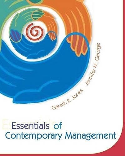 Essentials of Contemporary Management