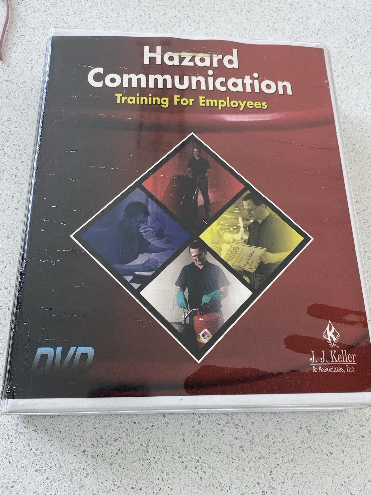 JJ Keller Hazard Communication Training Materials, DVD, Handouts, User Guide Haz