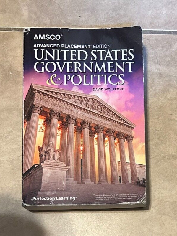Amsco Advanced Placement United States Government & Politics Paperback Book
