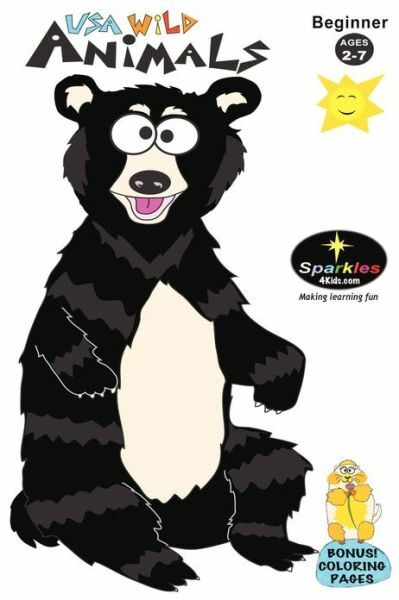 Beginner Wild Usa Animals: Learn Fun Animals & Sounds