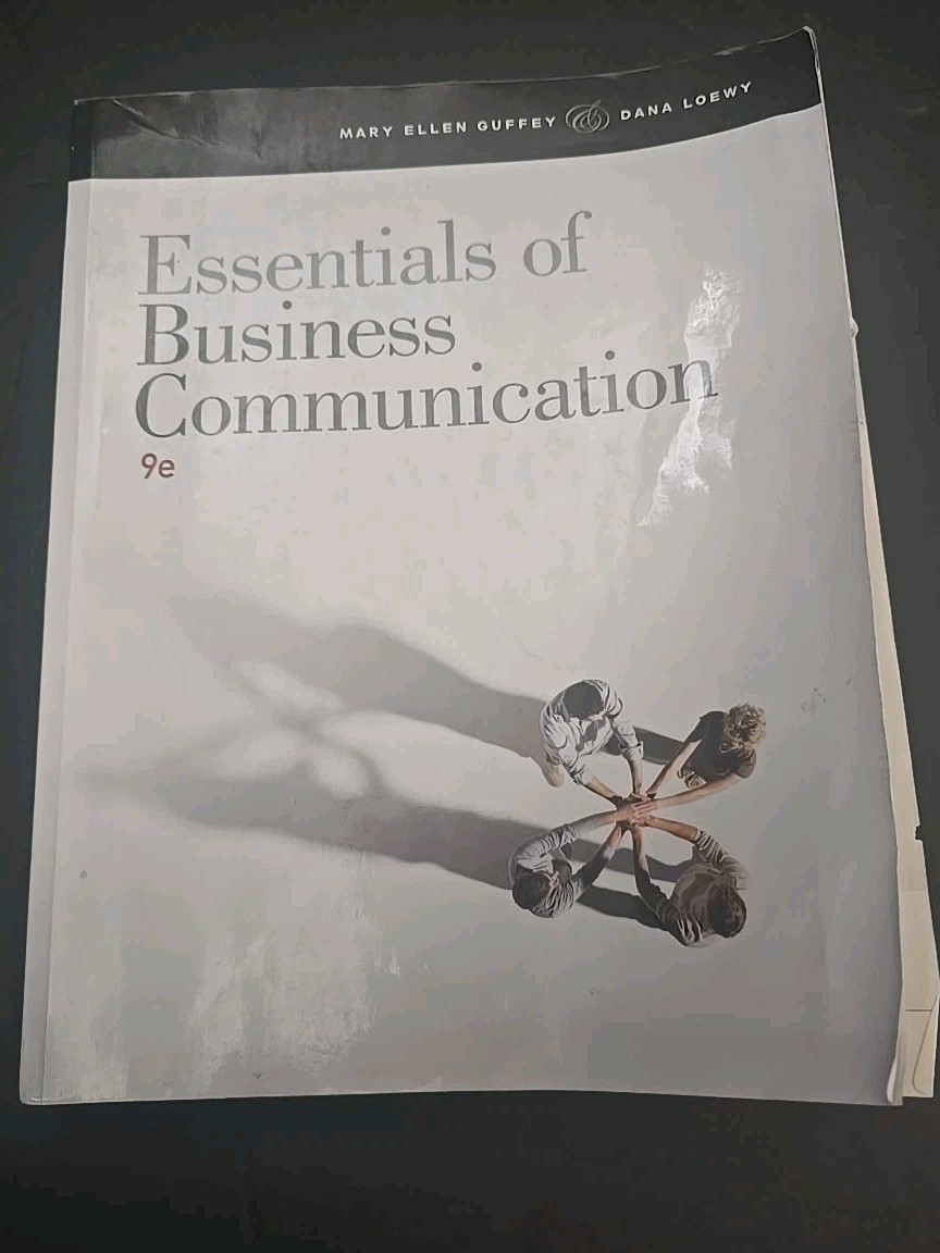 Essentials of Business Communication by Guffey, Mary Ellen; Loewy, Dana