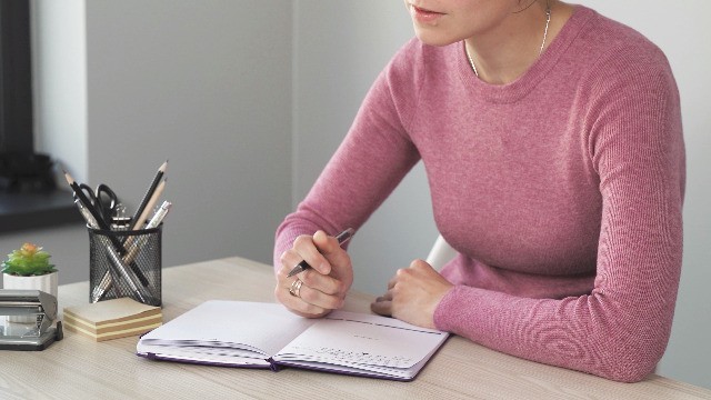 Meeting Notebook Organizer – A5 Notepad for Project Management & Action Items, G