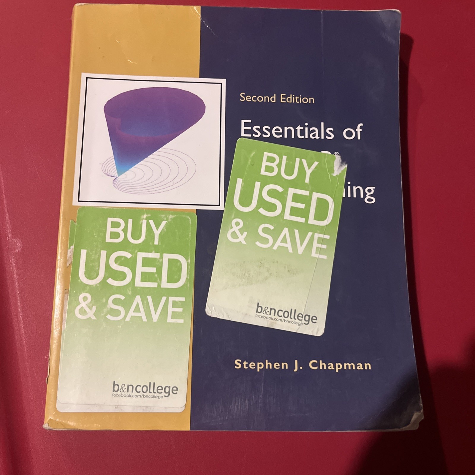 Essentials of MATLAB® Programming by Stephen J. Chapman 2nd edition