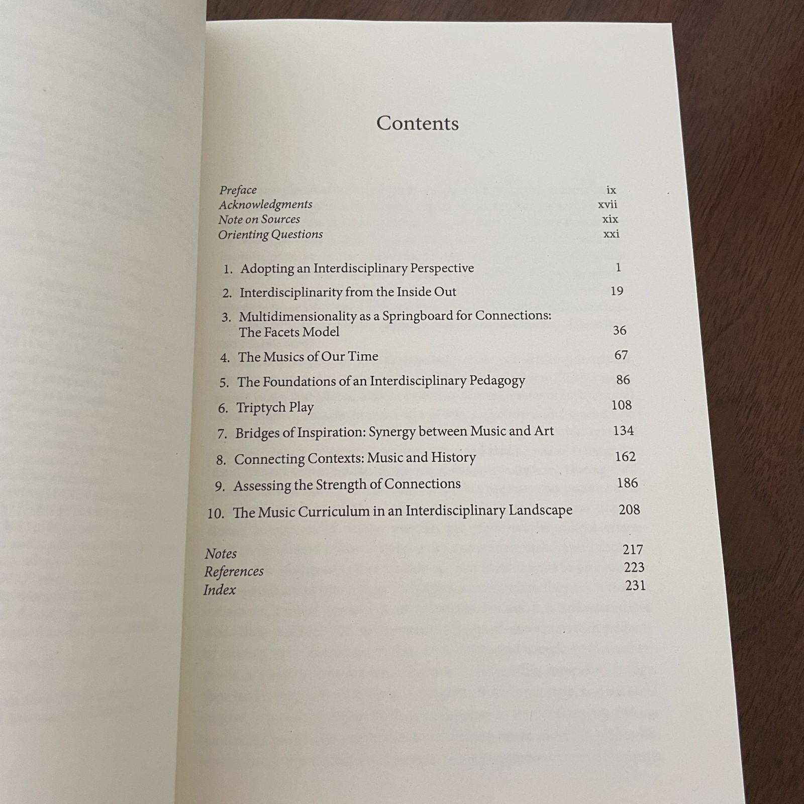Seeking Connections : An Interdisciplinary Perspective on Music Teaching and…