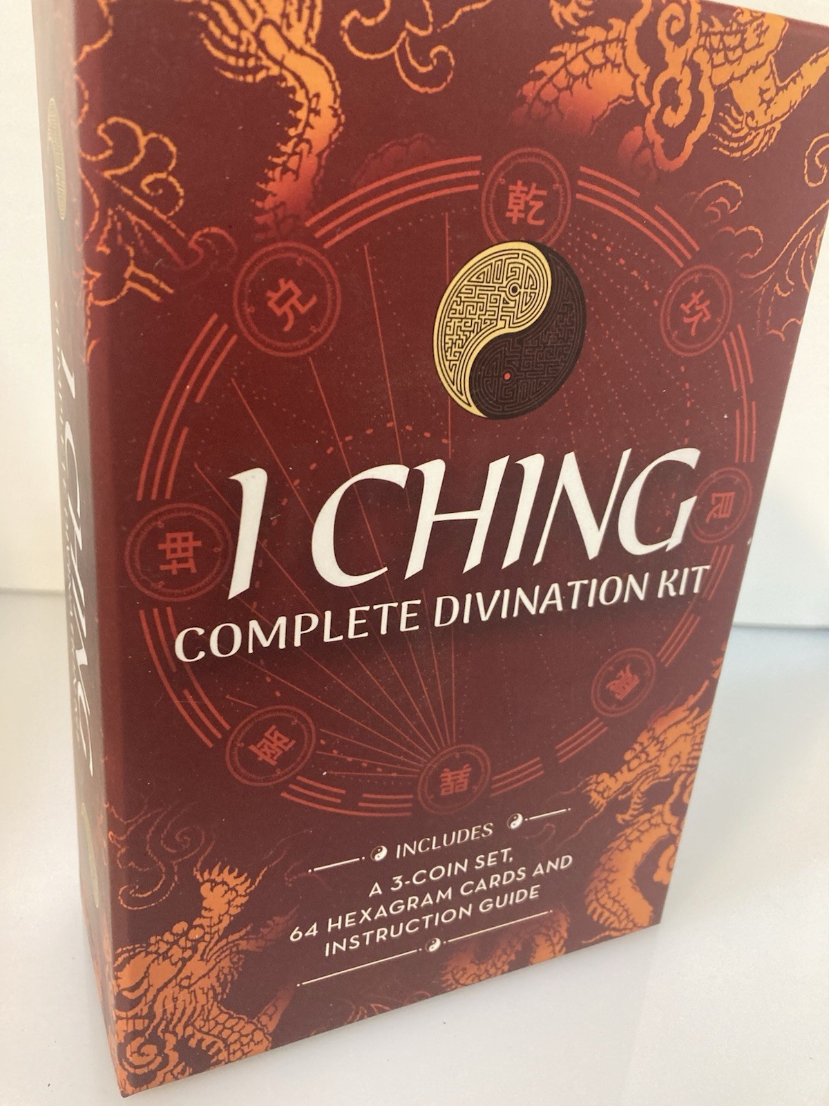 I Ching Complete Divination Kit: A 3-Coin Set, 64 Hexagram Cards and Instruction