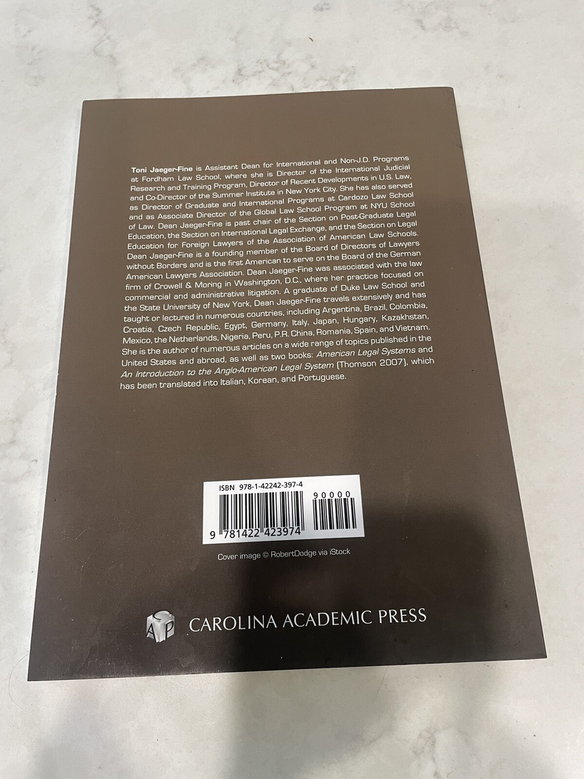 American Legal Systems (2nd Ed) Jaeger-Fine – Carolina Academic Press Make Offer