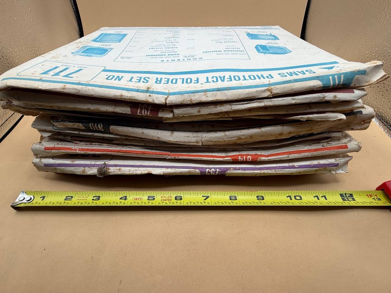 Lot of Vintage Howard W. Sams Photofact Folder Sets Mixed Numbers