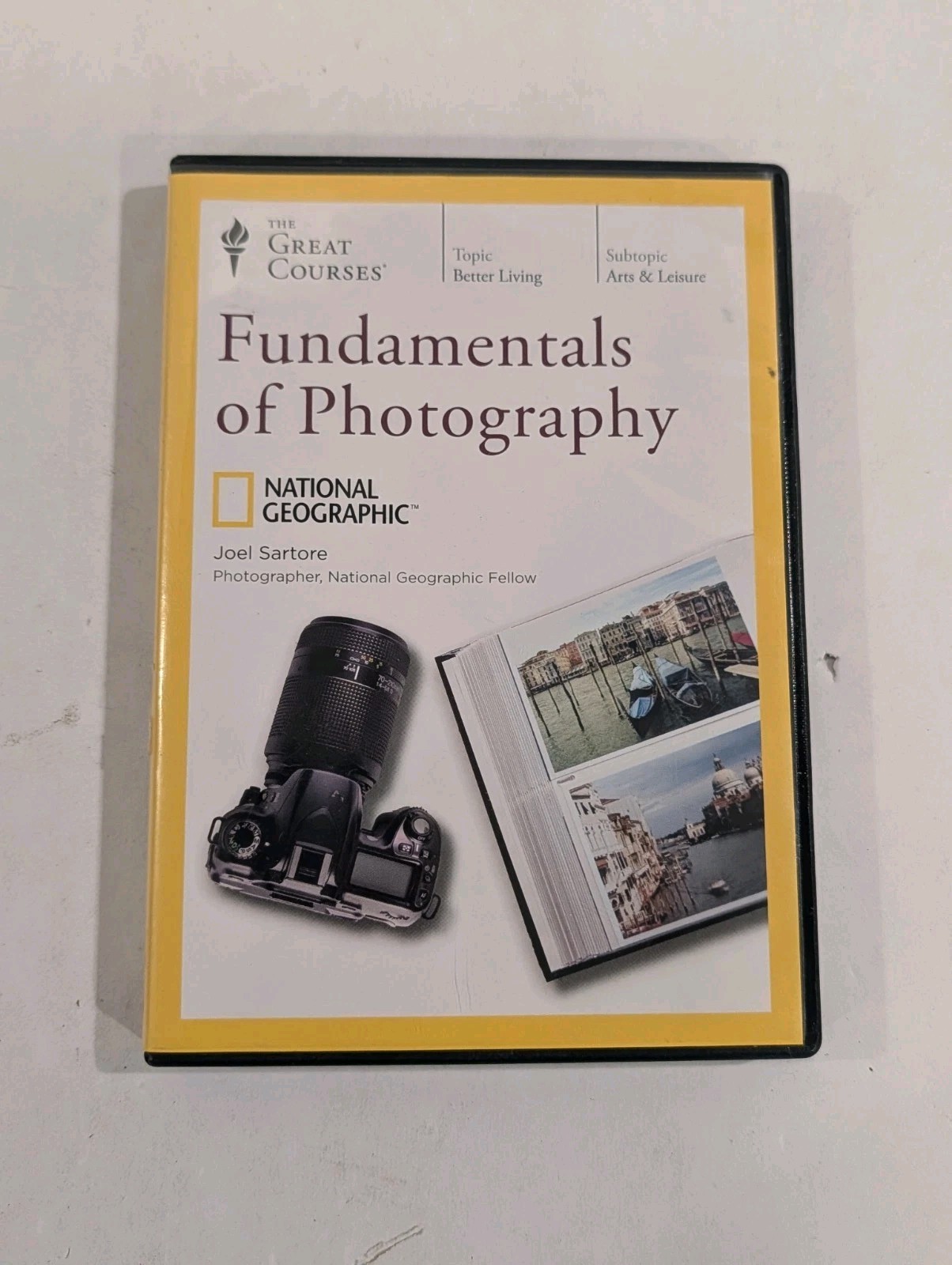 5 Lot Of Great Courses DVDs | Food & Wine, Photography, English, Religion