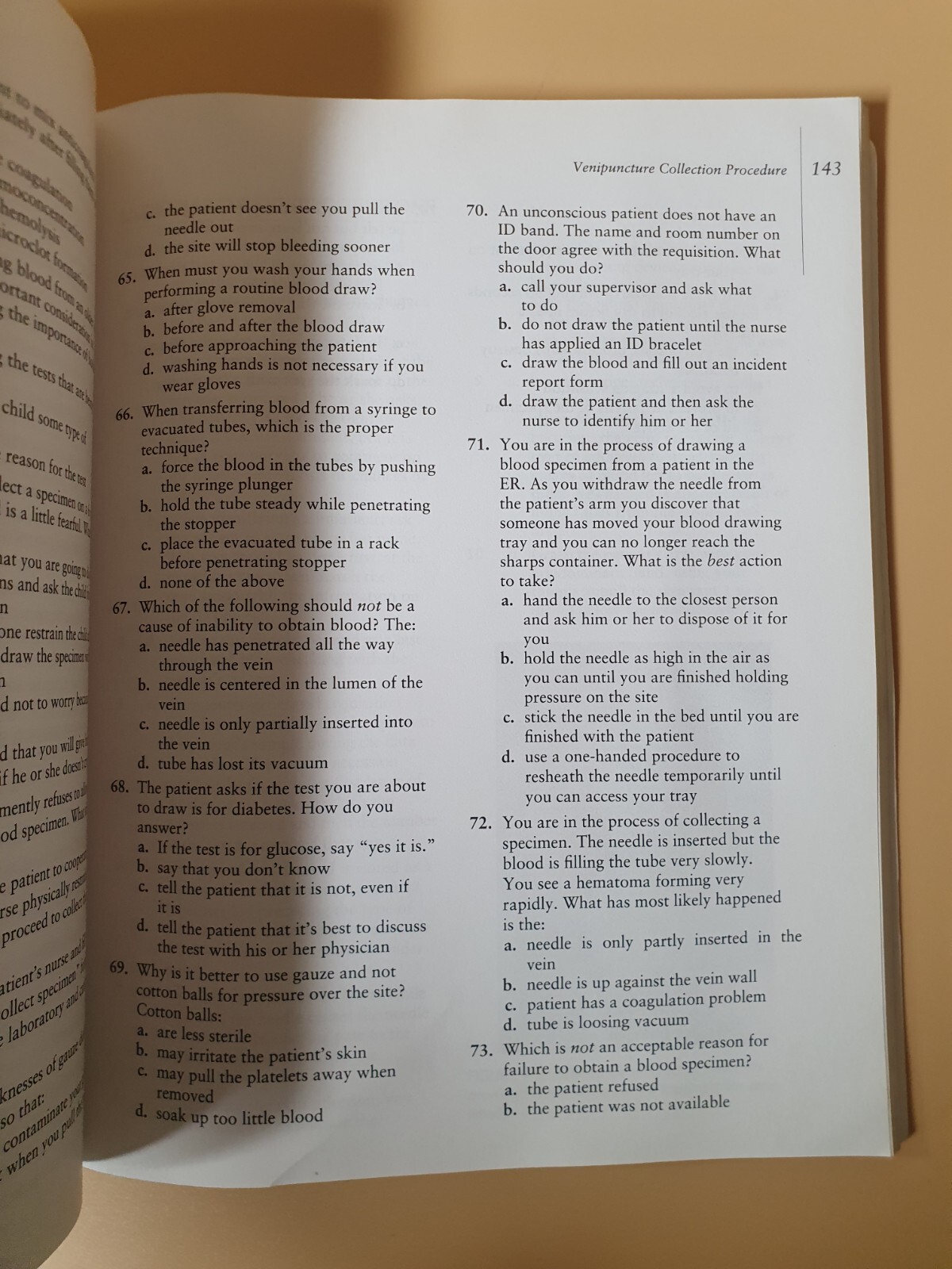 Phlebotomy Exam Review/By Ruth E.McCall & Cathee M.Tankersley (1997)
