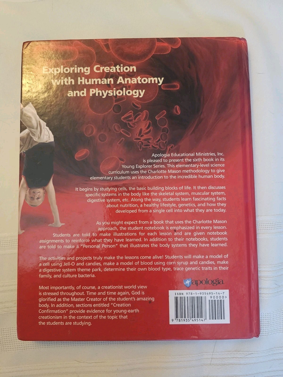 Apologia Exploring Creation with Human Anatomy and Physiology Textbook