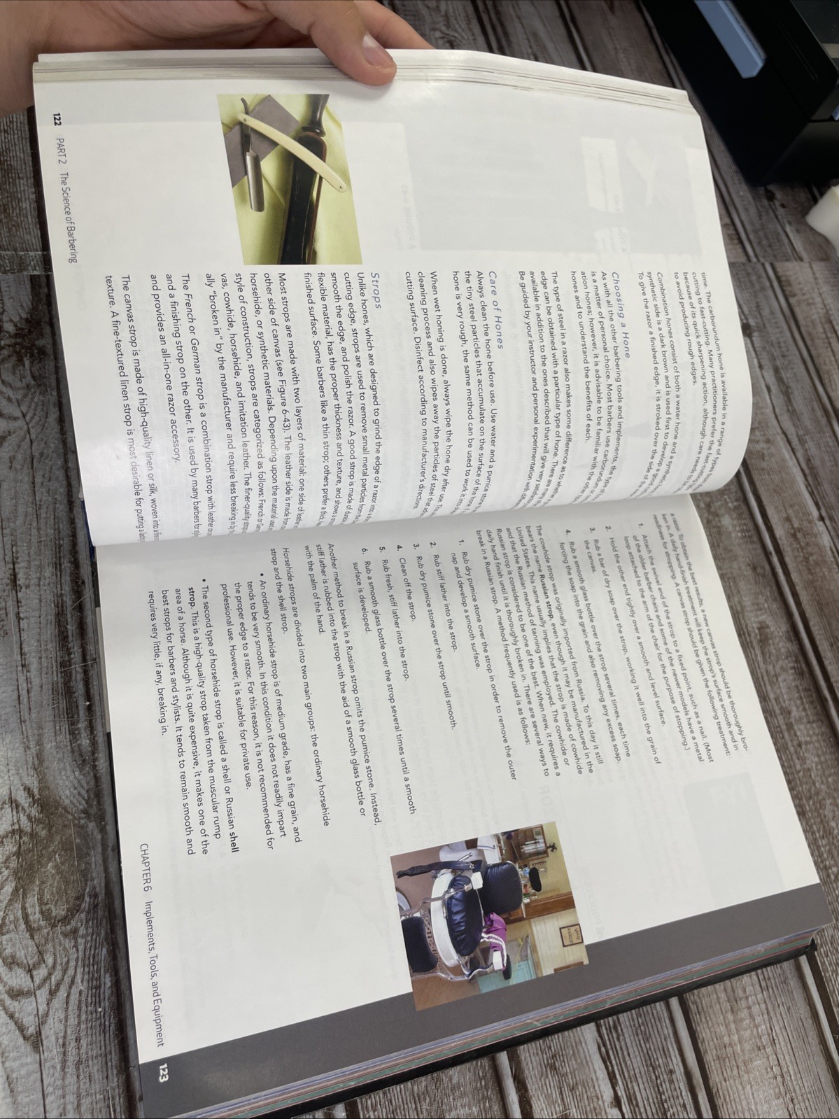 Milady’s Standard Professional Barbering by Milady 2011 HC Acceptable Condition