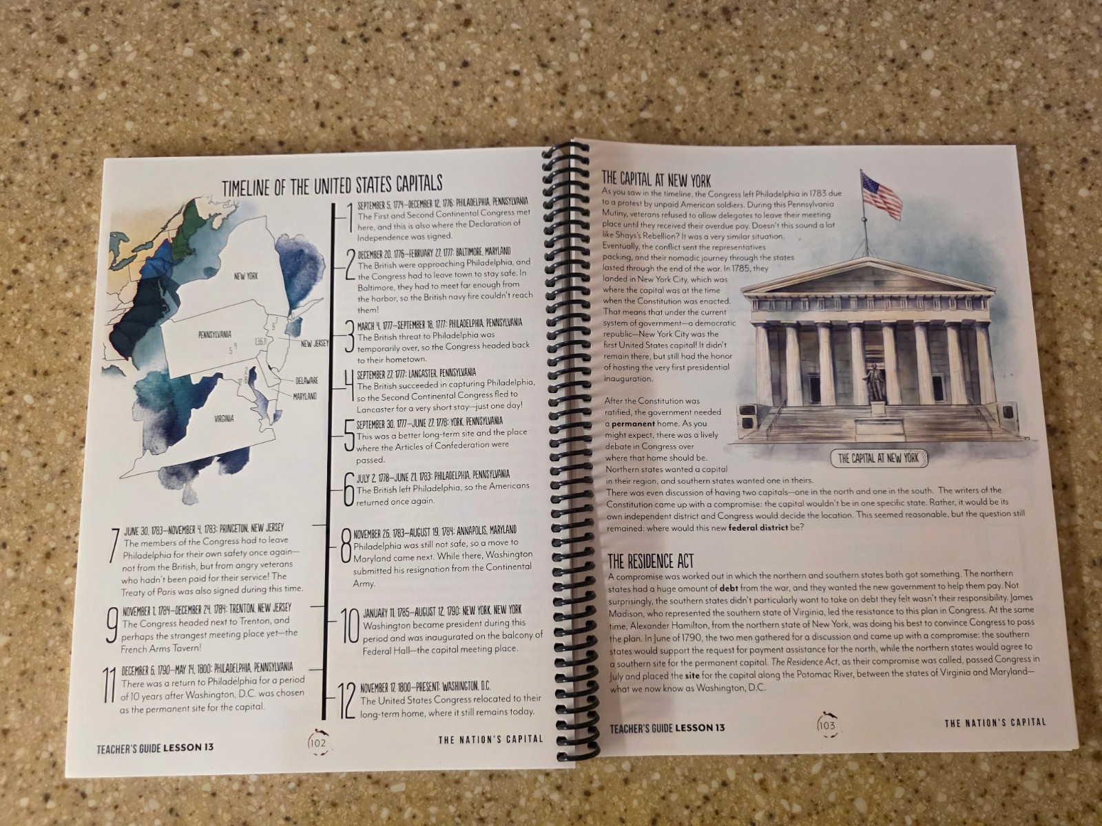 Gather Round Homeschool U S History 2 Rise To Independence Teachers Guide