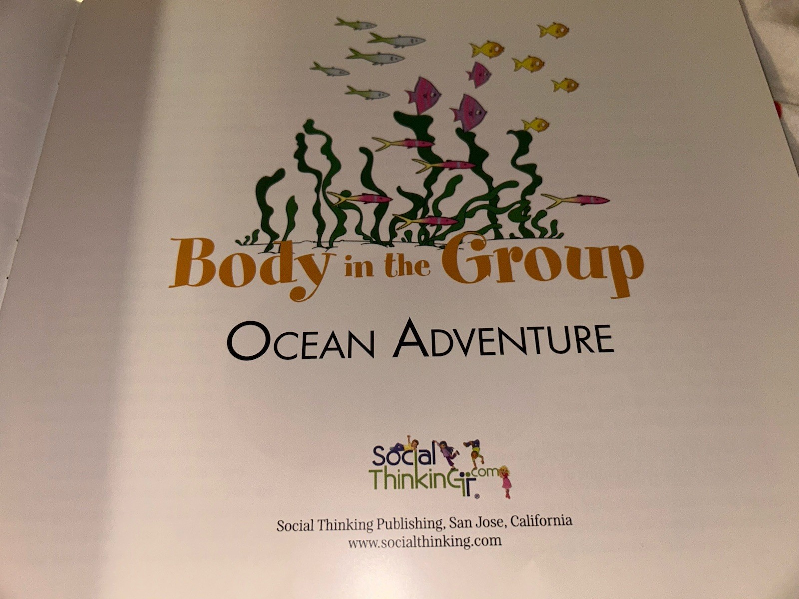 BODY IN THE GROUP – The Incredible Flexible You Series Bk 4 Ocean Adventure NICE