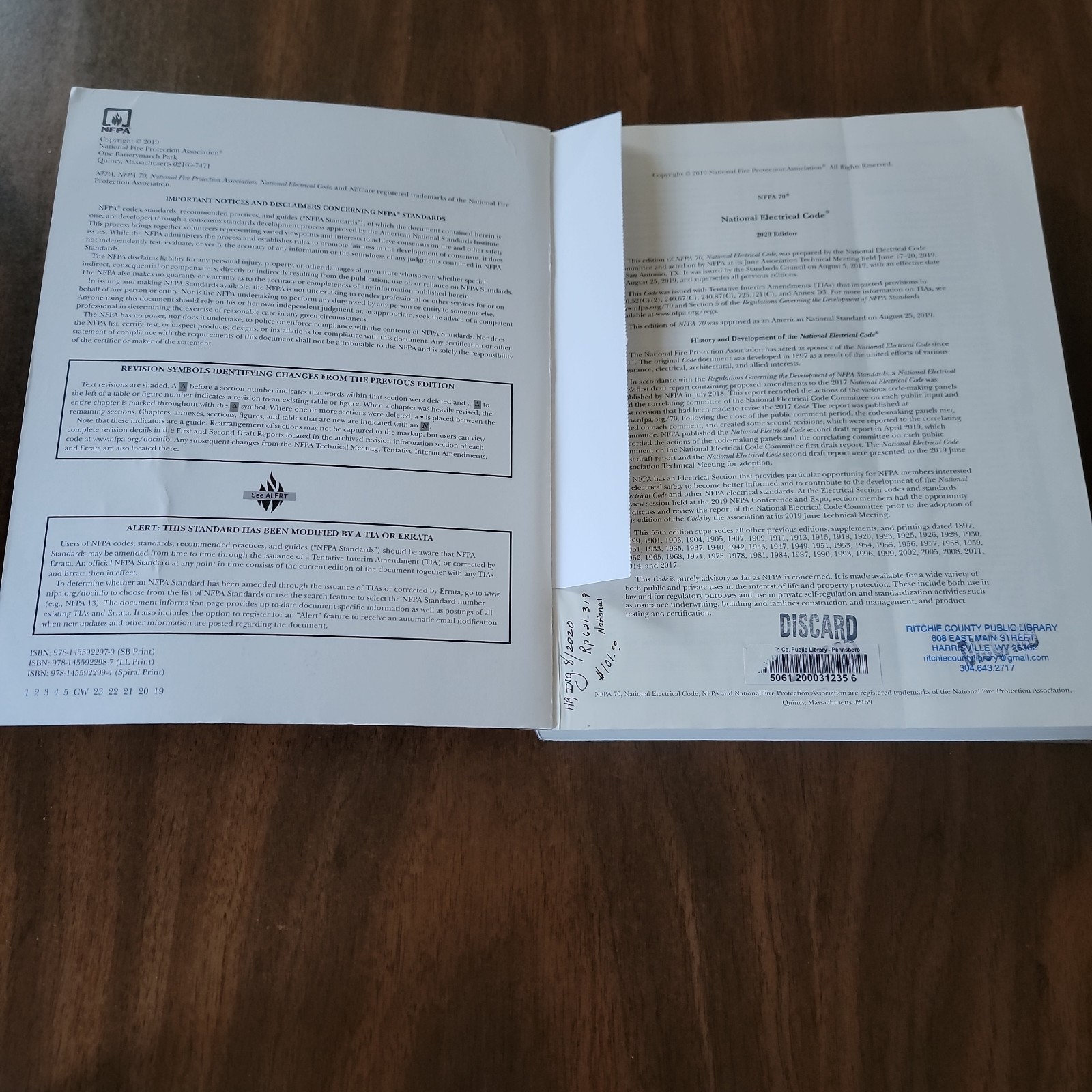NFPA 70: National Electrical Code. 2020 Nec. Trade Paperback