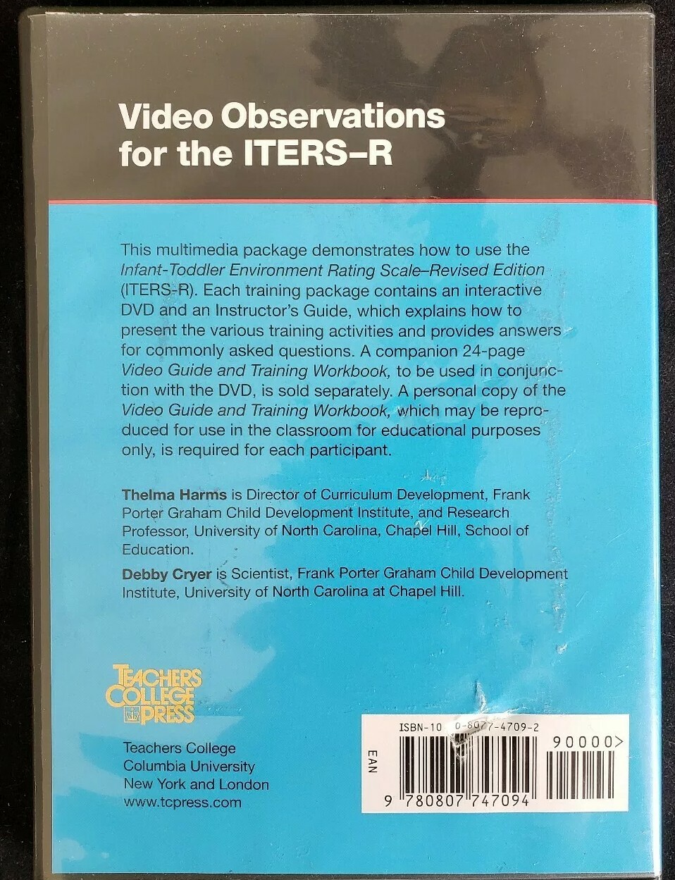 Video Observations For ITERS-R By Thelma Harms DVD with Guide 100% Guaranteed
