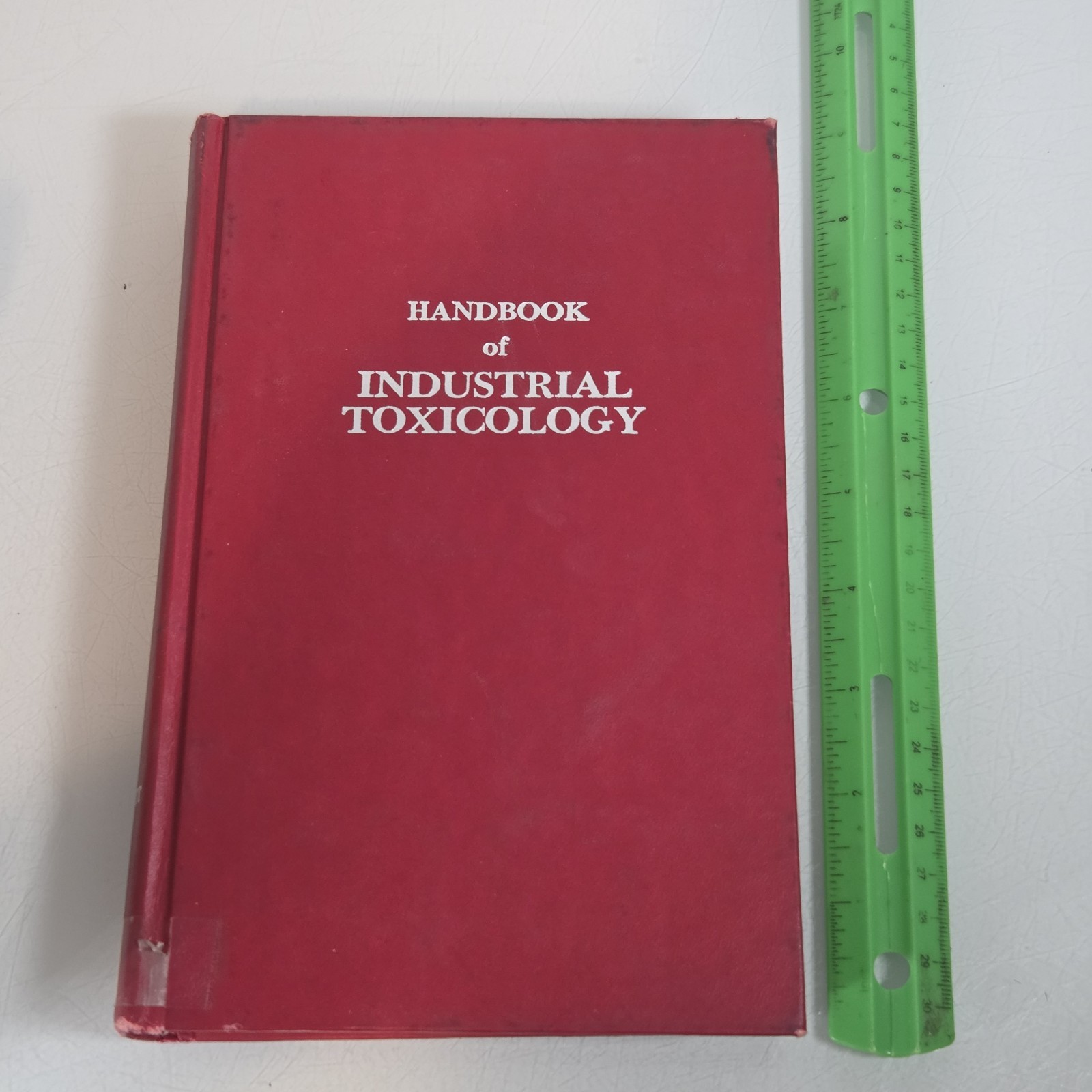 Handbook of Industrial Toxicology by E. R. Plunkett 1976 Hardcover