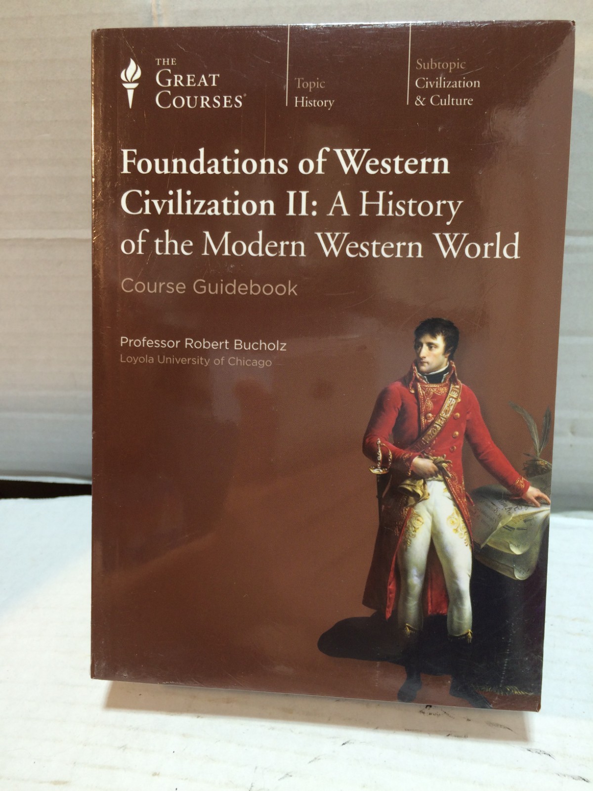 The Great Courses: Foundations of Western Civilization II – 8 DVDs Guidebook NE