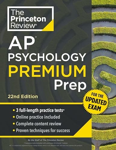 Princeton Review AP Psychology Premium Prep, 22nd Edition