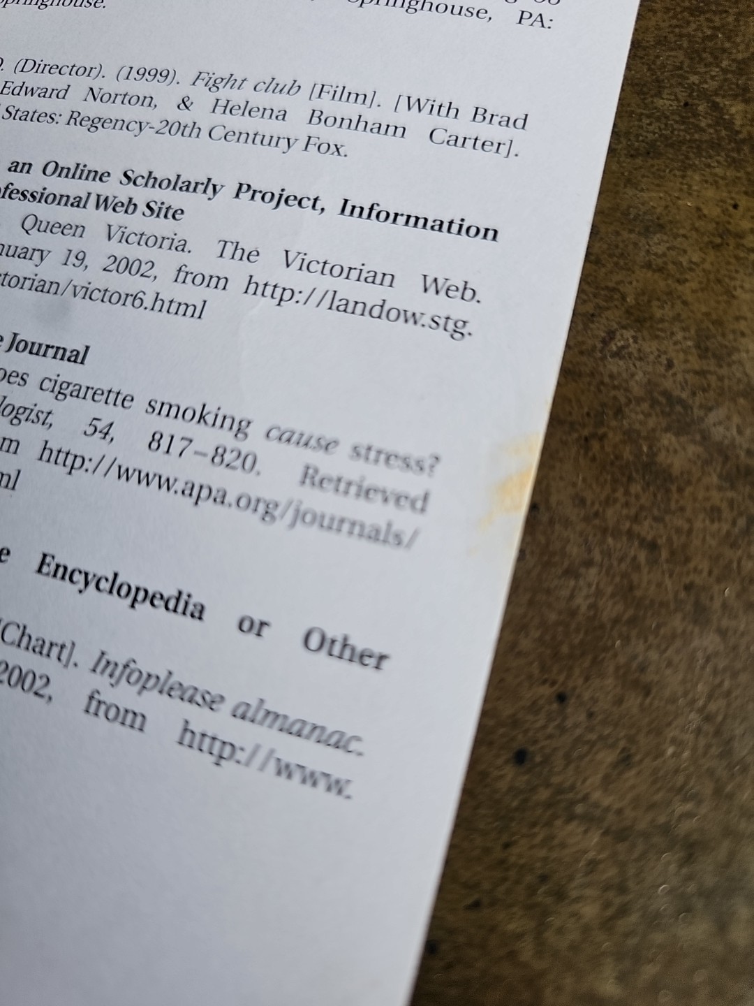 Pocket Guide to APA Style – Spiral-bound By Perrin, Robert – 2004