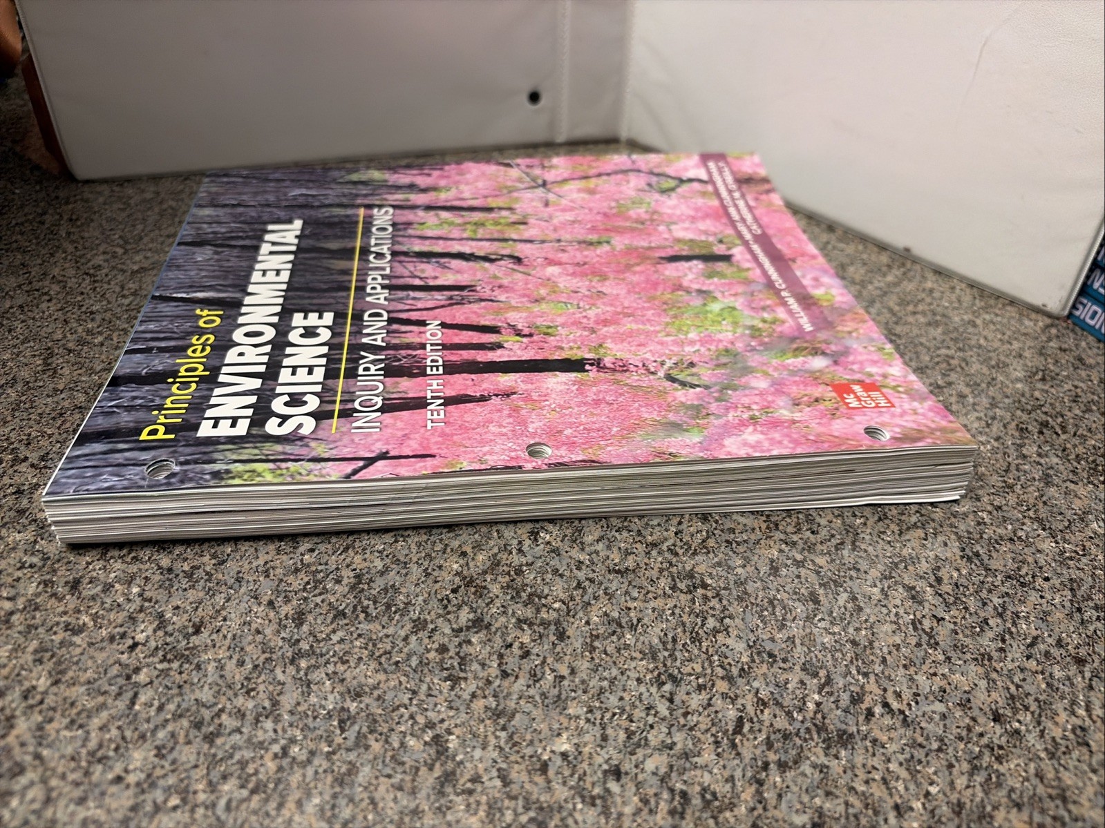 Principles of Environmental Science, 10th Ed. by Cunningham (2022, Loose Leaf)