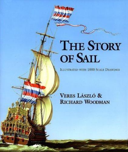 Story of Sail by Veres Laszlo (1999, Hardcover) like new 1000 scale drawings